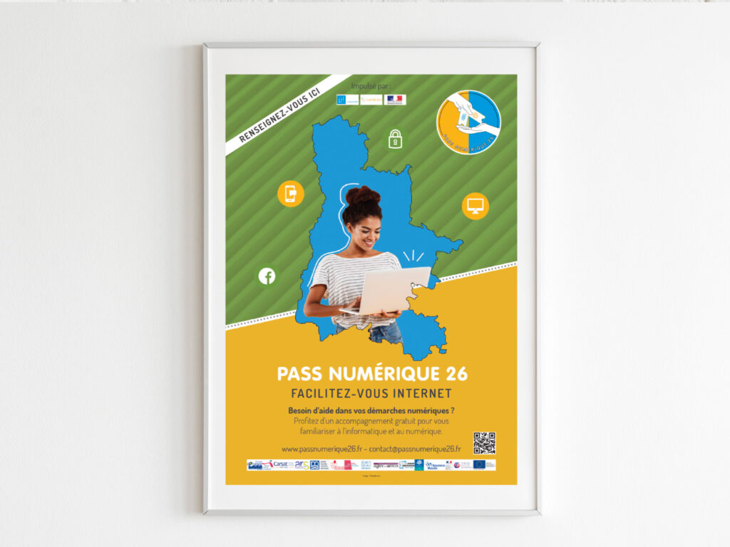 Affiche pass numérique 26